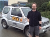 dane-and-the-car-at-the-germany-czech-border