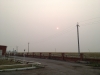 Visibility went down to about 100m in Siberia (forest fires, as it turned out)