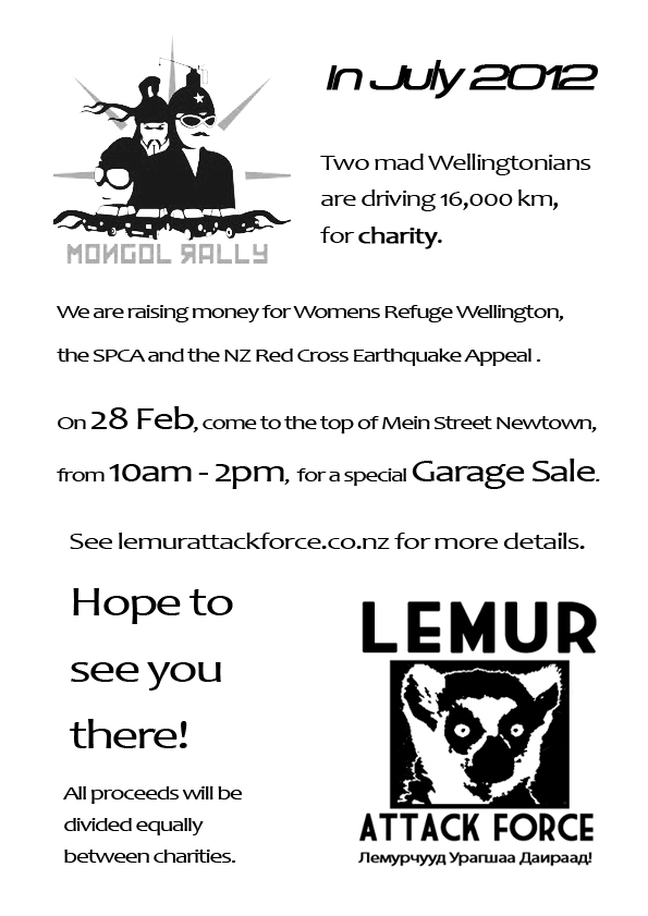 LAF garage sale
